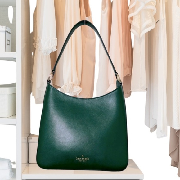 Kate Spade Perry Emerald Green Handbag NWOT - Picture 1 of 16